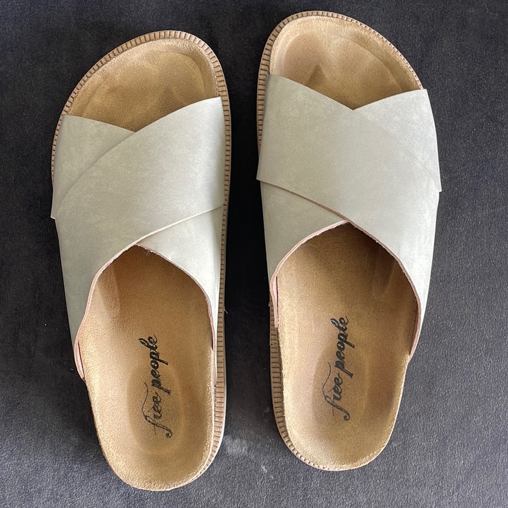 Free People Camel Sandals
